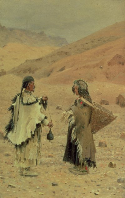 West Tibetans, 1875 by Piotr Petrovitch Weretshchagin